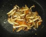 シメジの酢炒め作り方1写真