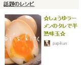 ☆しょうゆラーメンのタレで半熟味玉☆作り方4写真