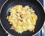 HB早焼き♪紅茶&りんご食パン作り方4写真