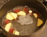 さつま芋の麻婆丼作り方1写真