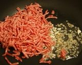 さつま芋の麻婆丼作り方2写真