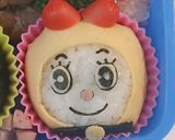 ドラえもん＆ドラミちゃんキャラ弁作り方15写真