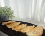 餃子の皮で★納豆包み焼き作り方4写真