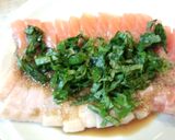 サーモンの胡麻ポン酢和え作り方8写真