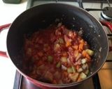 Staub★ストウブで作るミネストローネ作り方5写真