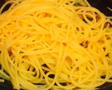 豚肉と水菜の簡単和パスタ作り方6写真