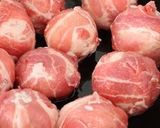 うずらの卵入り♪肉巻きおにぎり作り方3写真