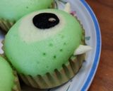 カップケーキ デコ蒸しパン♡マイク作り方13写真