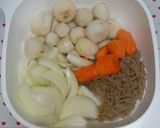 美味しい♪里芋の肉じゃが風作り方1写真