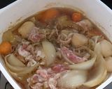 美味しい♪里芋の肉じゃが風作り方4写真