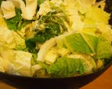 生姜でぽかぽか里芋と肉団子のとろみ白菜鍋作り方2写真