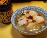 生姜でぽかぽか里芋と肉団子のとろみ白菜鍋作り方4写真