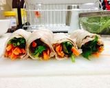 人参が余れば❤︎豚ばらお野菜巻き！作り方3写真