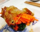 人参が余れば❤︎豚ばらお野菜巻き！作り方5写真