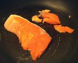 白菜と鮭のコクうま豆乳ソース煮作り方2写真