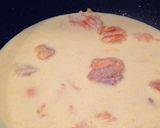白菜と鮭のコクうま豆乳ソース煮作り方3写真