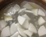 おぼろ豆腐のチゲ鍋作り方1写真