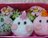 初めてのキャラ弁～(。>д<)作り方1写真
