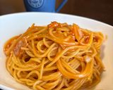簡単ワンパン♪トマトクリームパスタ作り方6写真