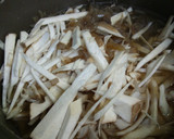 【おでんの残りをちょい足し】鶏ごぼうご飯作り方3写真