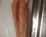 簡単‼ささみの梅肉焼き♡作り方2写真