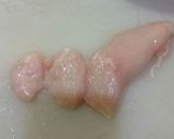 簡単 鶏胸肉の天ぷら作り方1写真