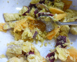 秋の味覚!柿とさつま芋のサラダ作り方4写真