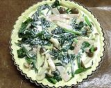 キッシュ（ほうれん草&しめじ&ハム）作り方8写真