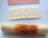 お弁当に♪ハムとちくわのクルクル巻き作り方1写真