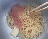 生クリーム不要★明太子パスタ作り方3写真