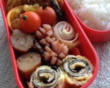 お弁当に♪ハムとちくわのクルクル巻き作り方4写真