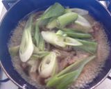 とろとろ卵の豚とじ丼作り方2写真
