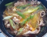 とろとろ卵の豚とじ丼作り方5写真