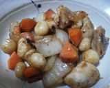 鶏もも肉とマカデミアナッツ炒め作り方7写真