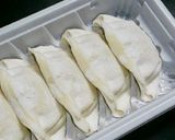 (σ・∀・)σ 「かき玉スープ餃子」作り方2写真