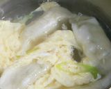 (σ・∀・)σ 「かき玉スープ餃子」作り方8写真