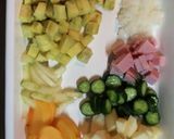 柿、薩摩芋、林檎、秋のサラダ作り方1写真