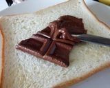 少し大人のチョコバナナトースト作り方4写真