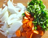 炊飯押し麦のチキンカリー作り方2写真