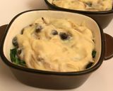 牡蠣とほうれん草の豆乳白味噌グラタン作り方7写真