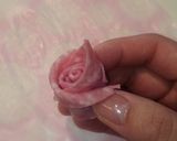 デコおかず♡ビアハム一枚で♪バラ♡作り方7写真