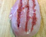 超簡単！圧力鍋で梅肉と大葉の蒸し鶏作り方2写真
