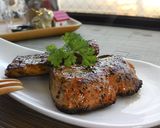 簡単！鮭のイタリアンハーブマヨポン焼き♬作り方8写真