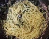 青さと赤大根のおろしスパ作り方5写真