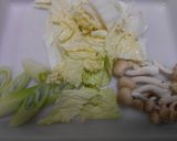 鶏肉と白菜入り味噌煮込みうどん・卵入り作り方2写真