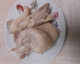鶏肉と白菜入り味噌煮込みうどん・卵入り作り方4写真