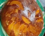 簡単！桃ケーキ☆炊飯器＋HM＋桃缶♡作り方5写真