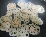 れんこん＆切干大根のお好み焼き風作り方2写真