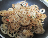 れんこん＆切干大根のお好み焼き風作り方3写真