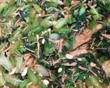 かぶの葉っぱと乾燥えのきの炒め物作り方4写真